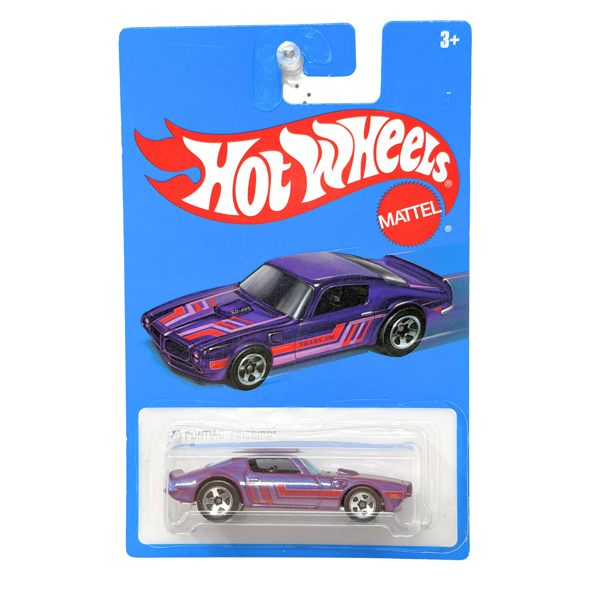 Hot Wheels Retro Series 1973 Pontiac Firebird 1:64 Diecast Purple
