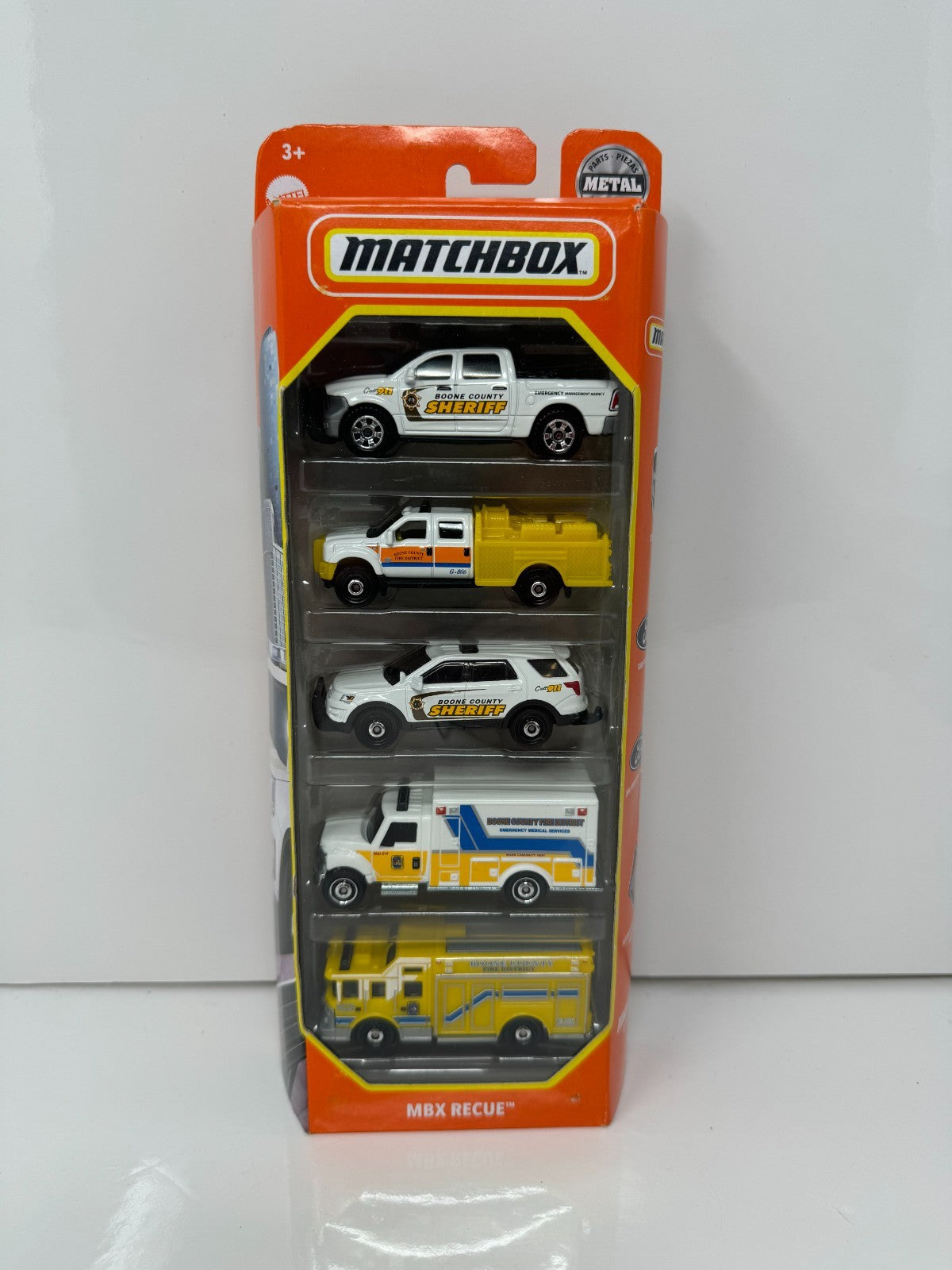 Matchbox MBX Rescue 5-Pack Gift Set 1:64 Diecast