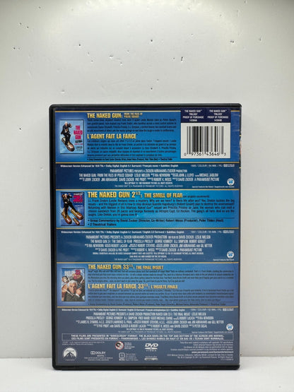 The Naked Gun Trilogy (DVD) Leslie Nielsen Comedy