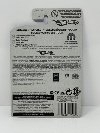 Hot Wheels Mopar Madness Dodge Viper GTS-R 1:64 Diecast Yellow V2