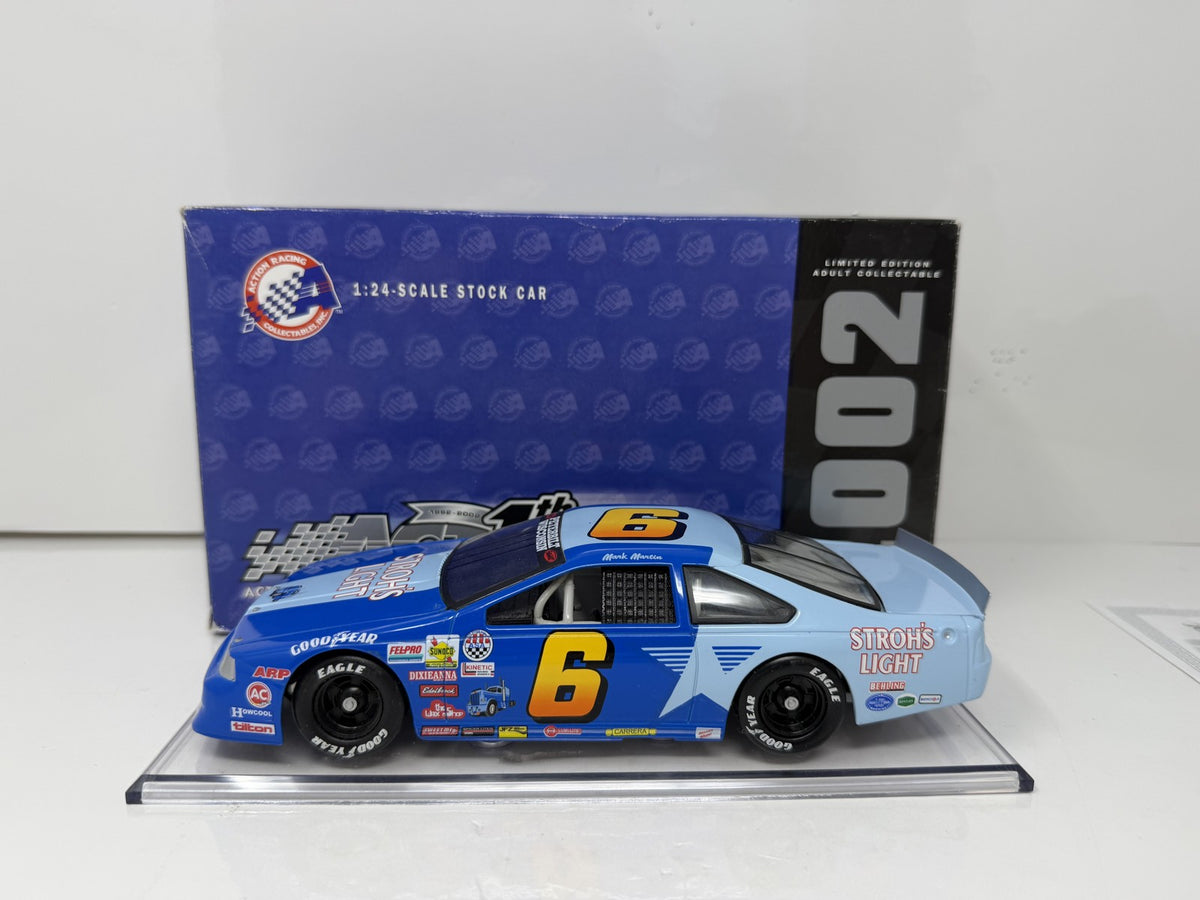 Action Nascar Mark Martin #6 Stroh's Light 1989 Ford Thunderbird 1:24 Diecast