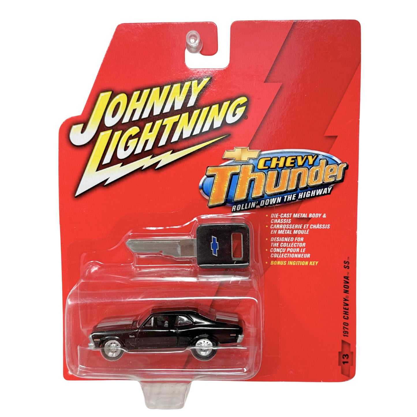 Johnny Lightning Chevy Thunder 1970 Chevy Nova SS 1:64 Diecast