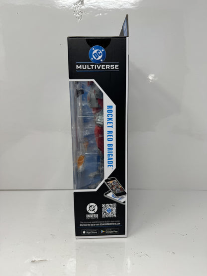 McFarlane DC Multiverse Rocket Red Brigade Justice League Platinum Figure