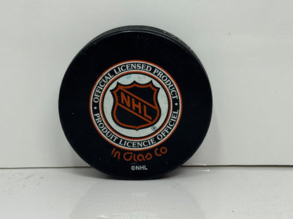 Wendel Clark Toronto Maple Leafs Signed NHL Autograph Puck Silver Auto
