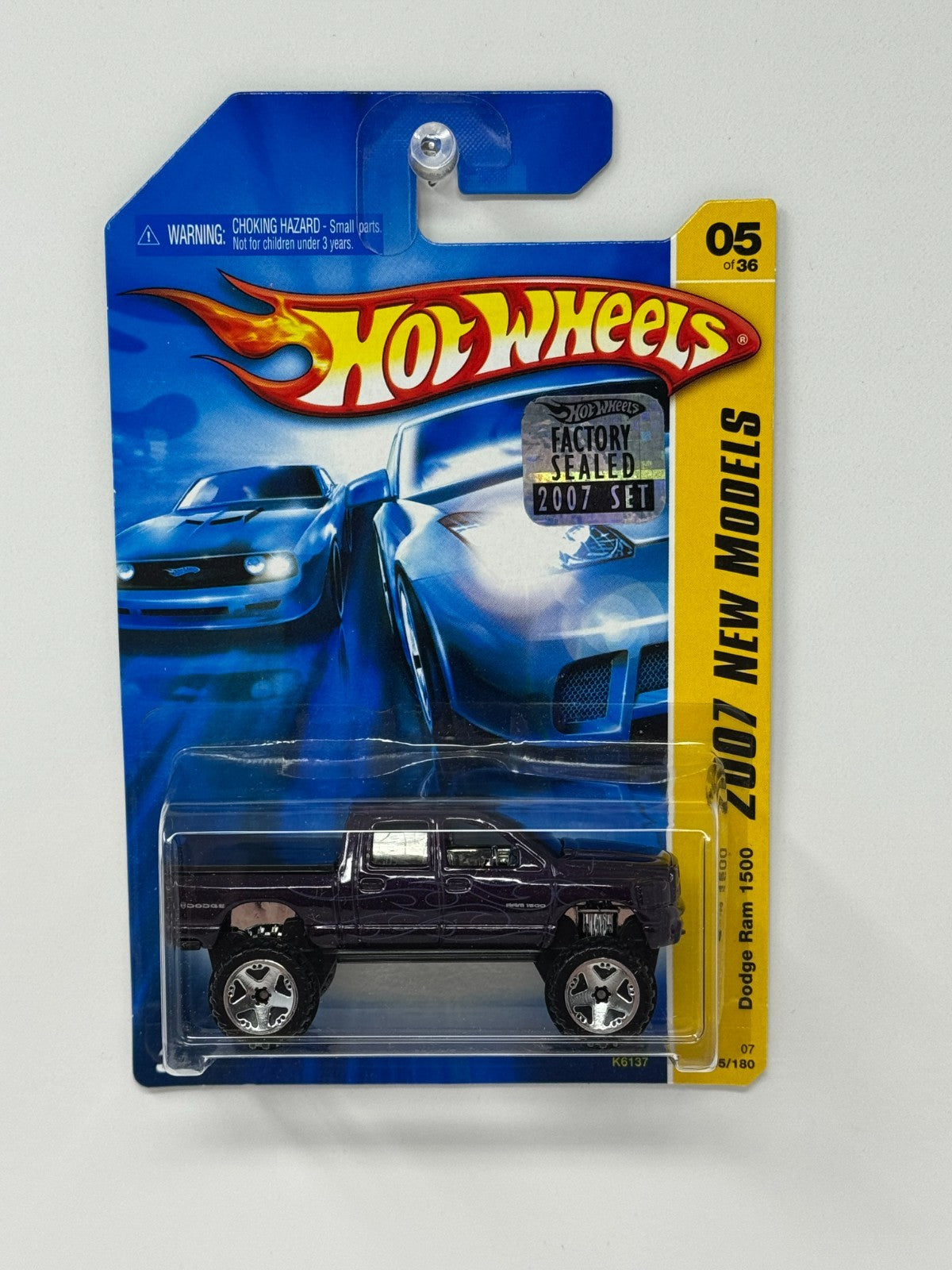 Hot Wheels 2007 New Models Dodge Ram 1500 1:64 Diecast Factory Sealed