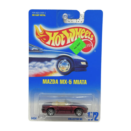 Hot Wheels Mazda MX-5 1:64 Diecast Purple V2