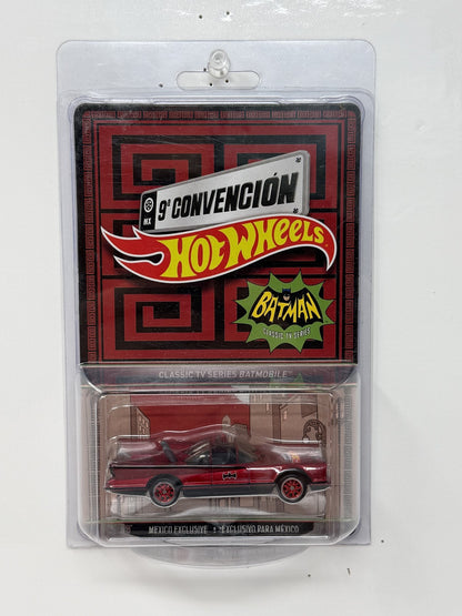 Hot Wheels 2016 Mexico Convention 1966 Classic TV Series Batmobile 1:64 Diecast