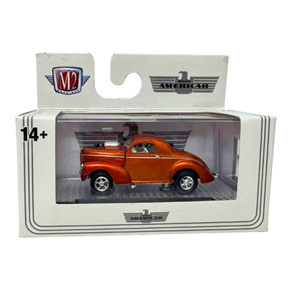 M2 Machines Americar 1941 Willys Coupe Gasser 1:64 Diecast