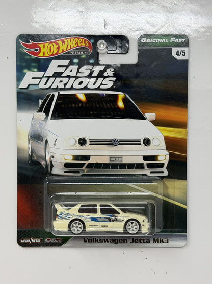 Hot Wheels Premium Fast & Furious Original Volkswagen Jetta MK3 1:64 Diecast