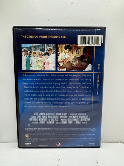 Follow the Boys (DVD) Connie Francis Drama