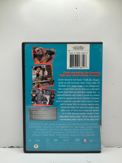 Captain Ron (DVD) Kurt Russell Comedy