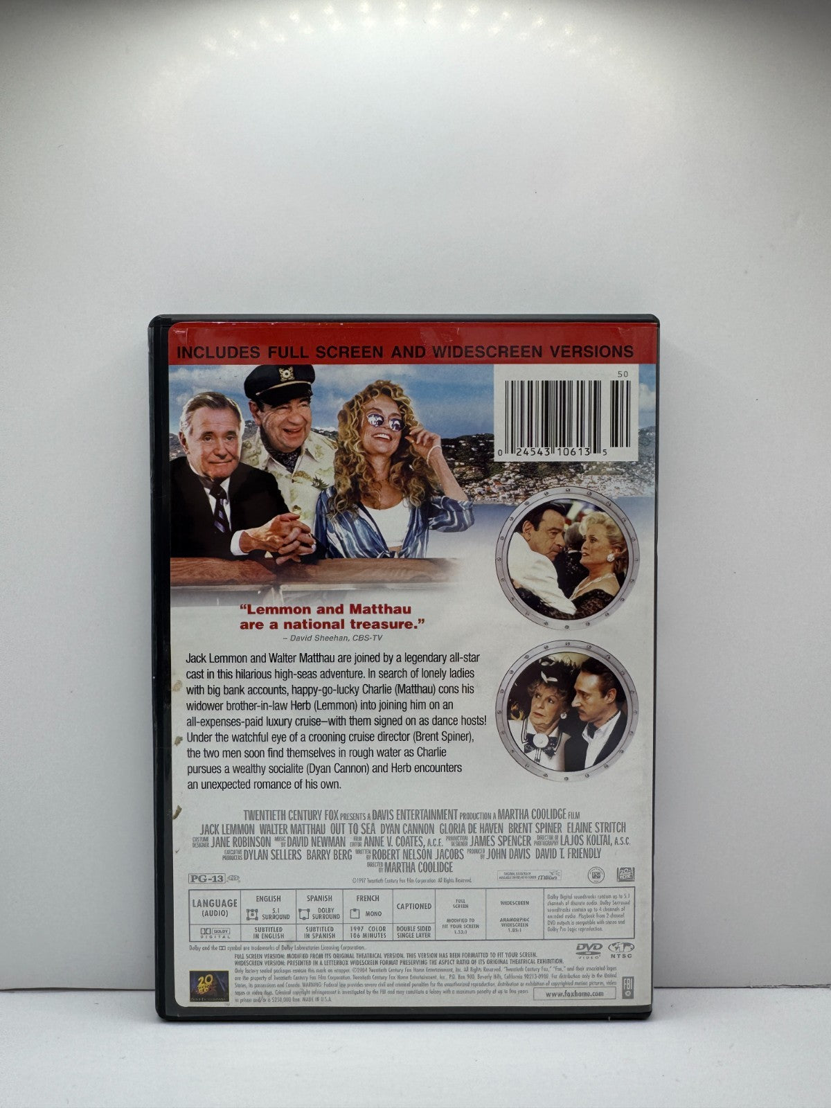 Out to Sea (DVD) Jack Lemmon Comedy