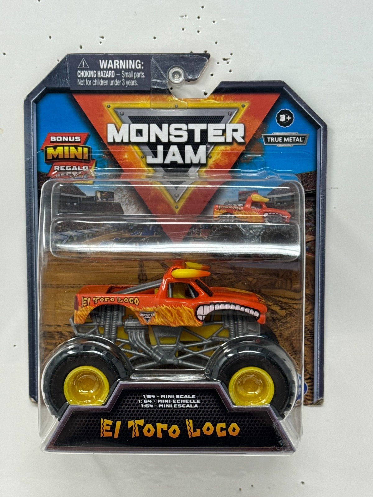 Spin Master Monster Jam&nbsp;El Toro Loco 1:64 Diecast with Bonus Mini