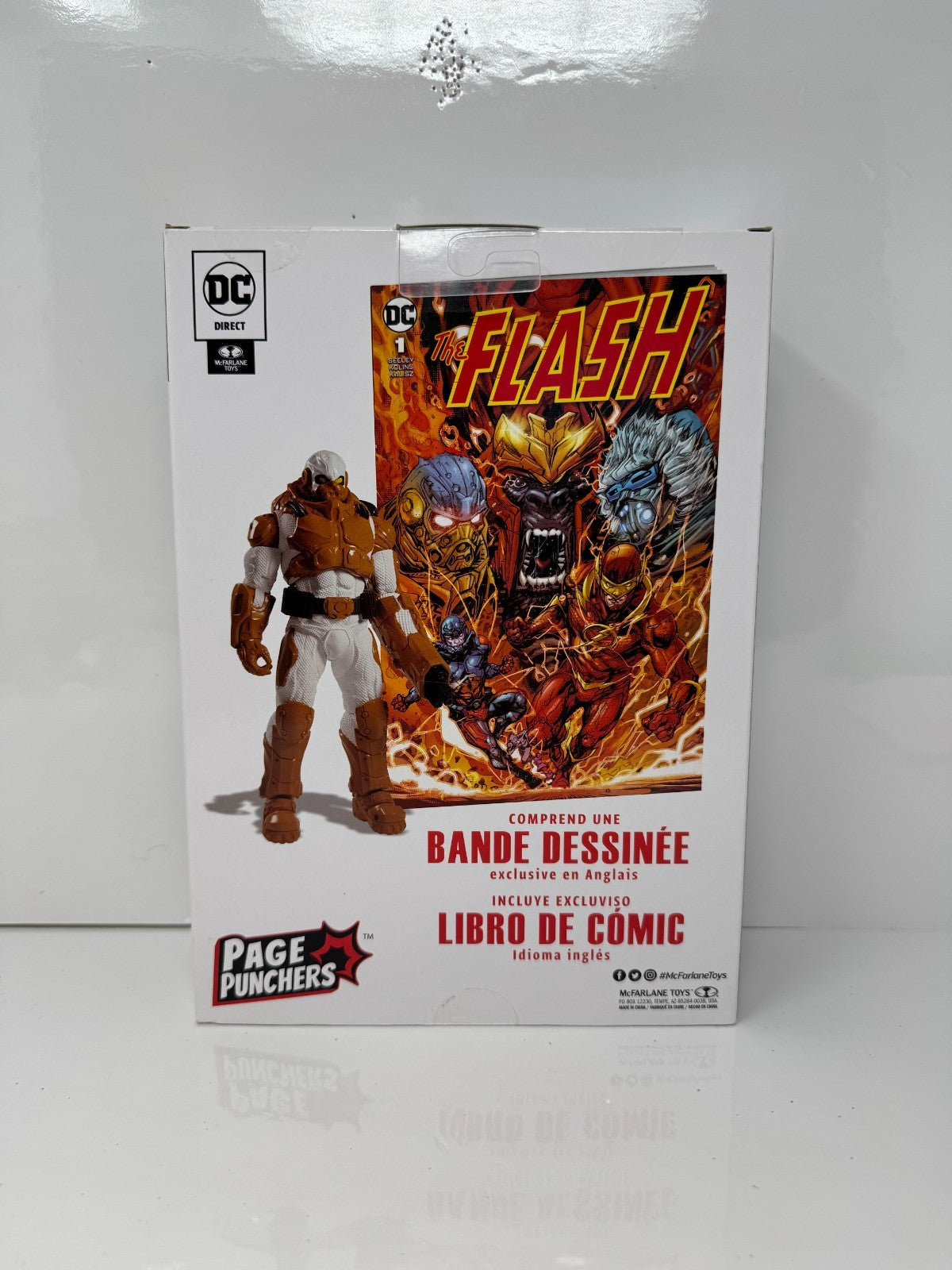 McFarlane DC Direct Page Punchers The Flash Heat Wave Action Figure