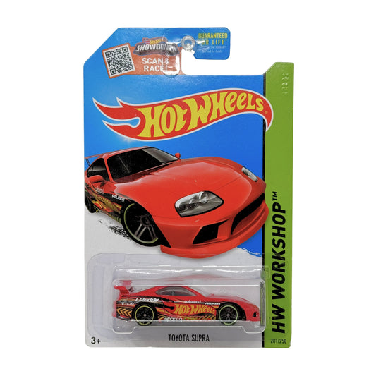 Hot Wheels Workshop Toyota Supra 1:64 Diecast Red