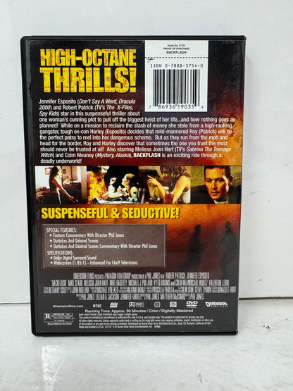 Backflash (DVD) Thriller Good Condition!!!