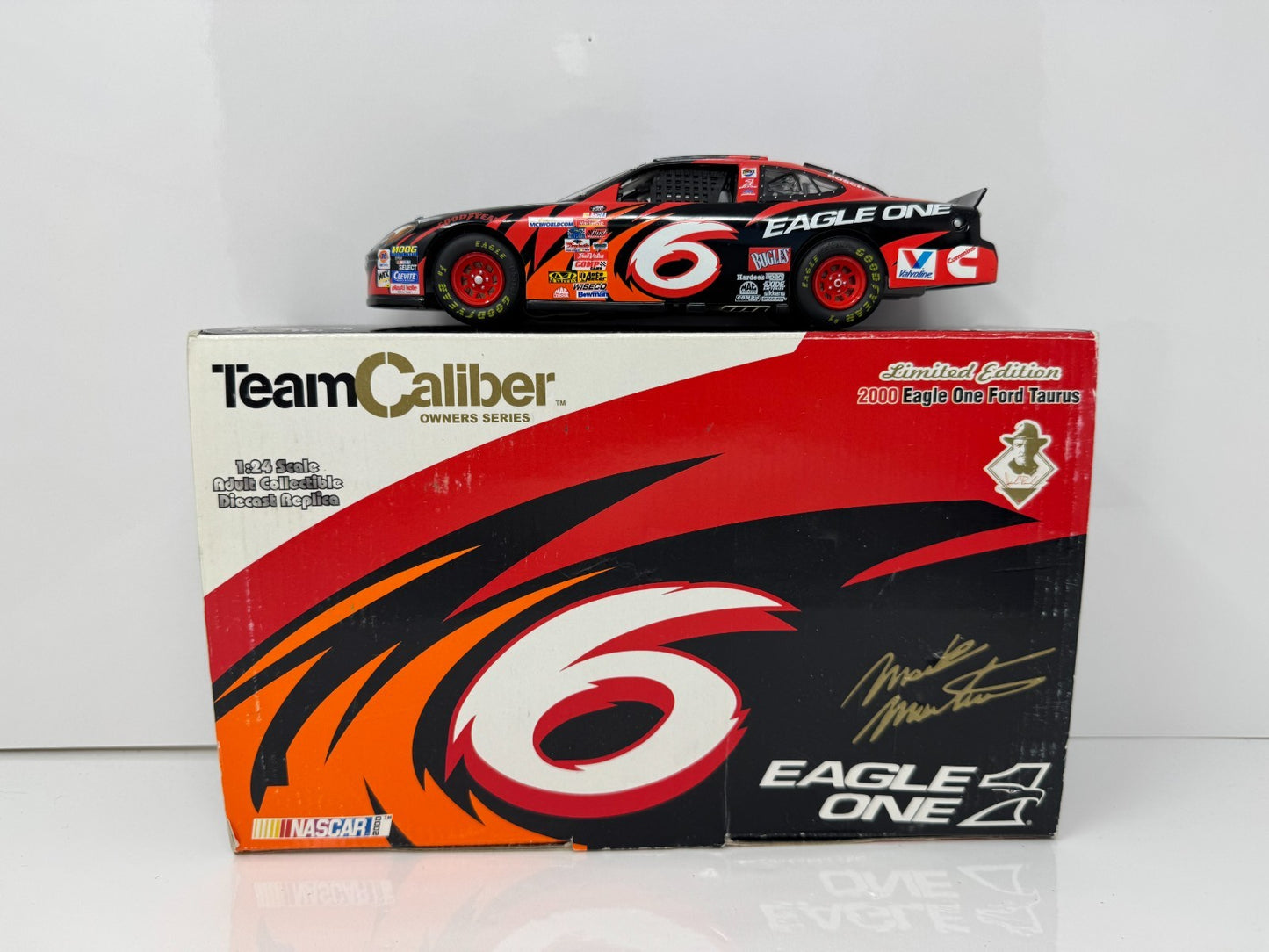 Team Caliber NASCAR Mark Martin #6 Eagle One 2000 Ford Taurus 1:24 Diecast
