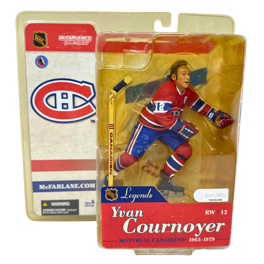 Mcfarlane NHL Yvan Cournoyer Montreal Canadiens Legends Series 1 Figure