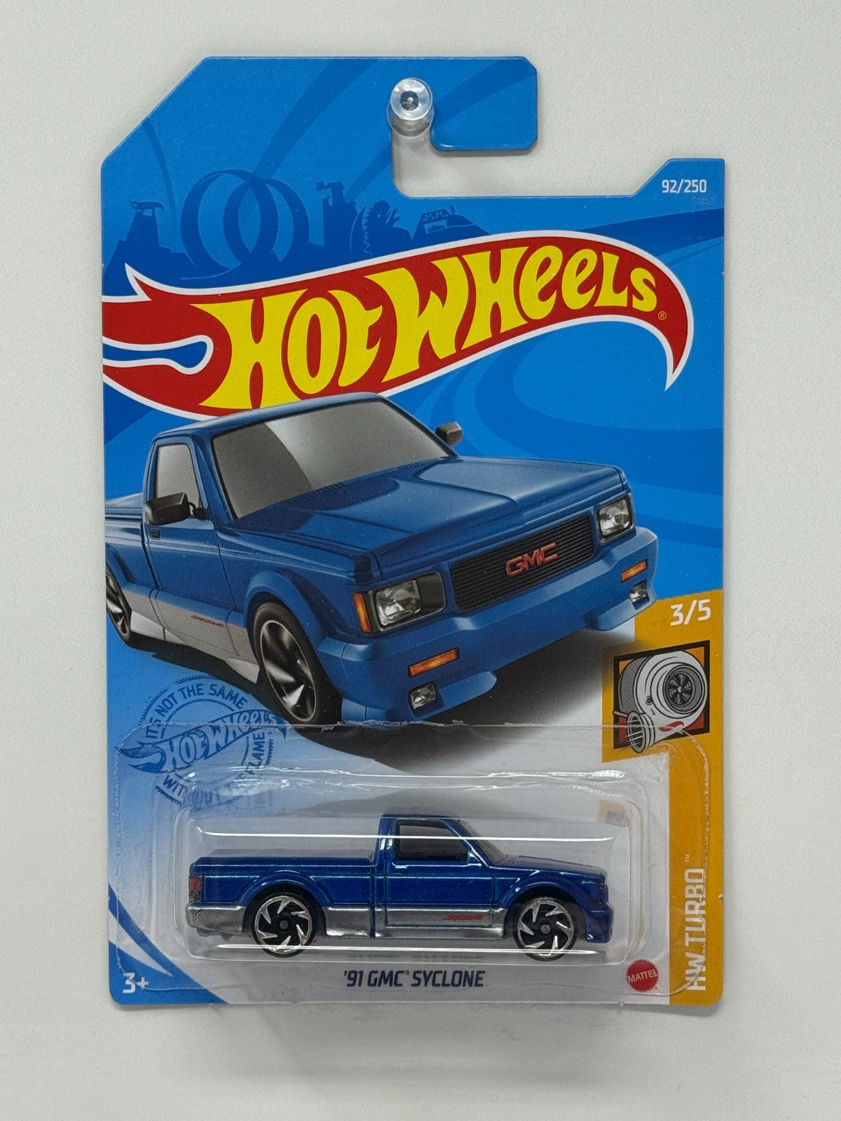 Hot Wheels Turbo 1991 GMC Syclone 1:64 Diecast