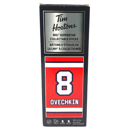 Alex Ovechkin Tim Hortons NHL Superstars Collectible Mini Hockey Stick