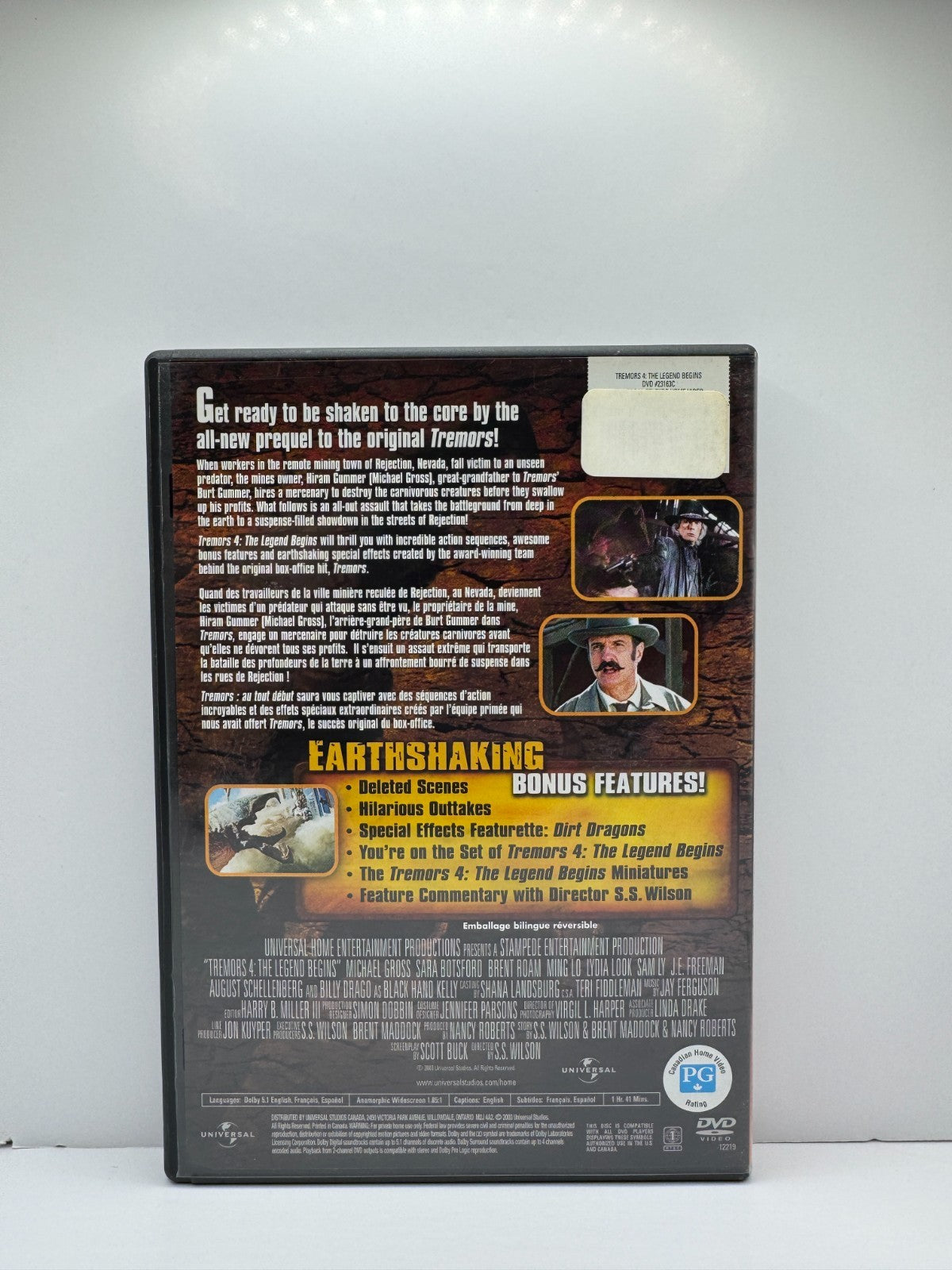 Tremors 4 The Legend Begins (DVD) Tremors Horror