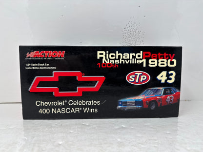 Action Nascar #43 Richard Petty STP Chevy 400 Win 1980 Monte Carlo 1:24 Diecast