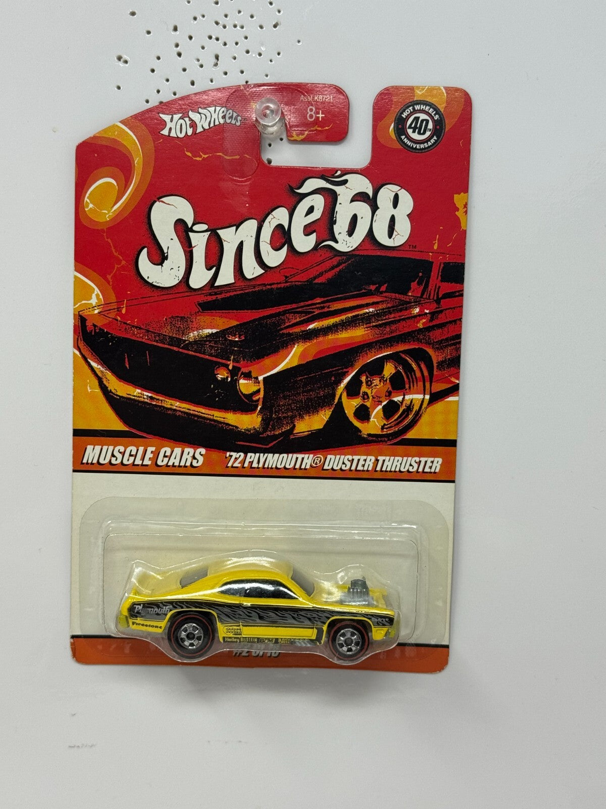 Hot Wheels Since '68 Muscle Cars 1972 Plymouth Duster Thruster 1:64 Diecast