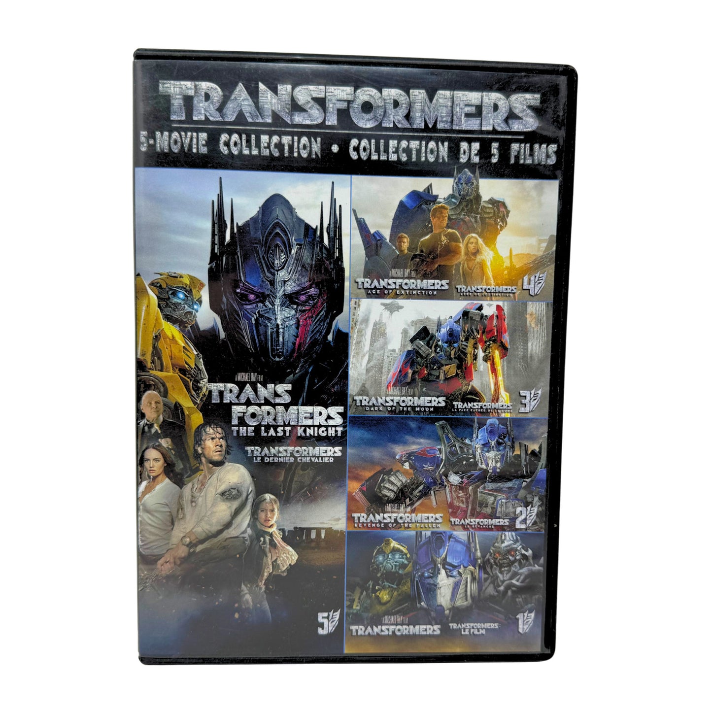 Transformers - 5-Movie Collection (DVD) Sci-Fi Good Condition!!!