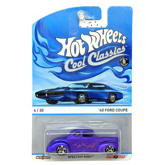 Hot Wheels Cool Classics 1940 Ford Coupe Spectrafrost 1:64 Diecast