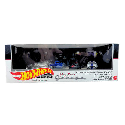 Hot Wheels Premium Jay Leno's Garage 4-Pack Collector Diorama Set 164 Diecast