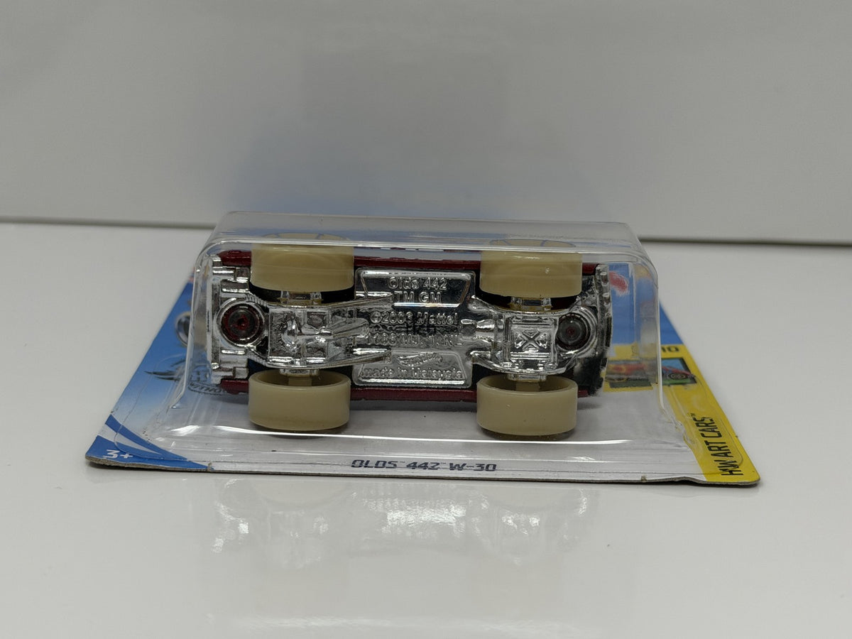 Hot Wheels HW Art Cars Oldsmobile 442 W-30 1:64 Diecast Red
