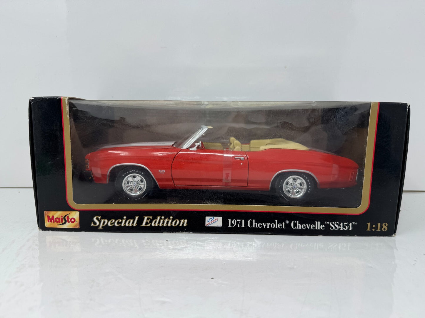 Maisto 1971 Chevrolet Chevelle SS454 Special Edition 1:18 Diecast