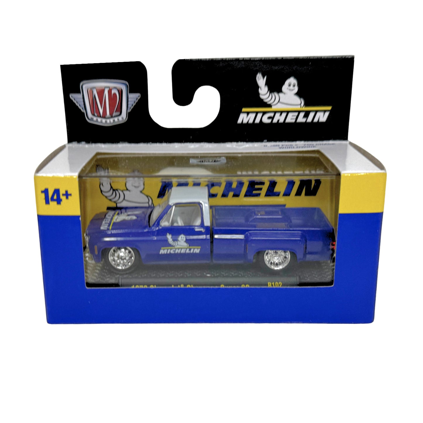 M2 Machines Michelin 1973 Chevrolet Cheyenne Super 30 1:64 Diecast