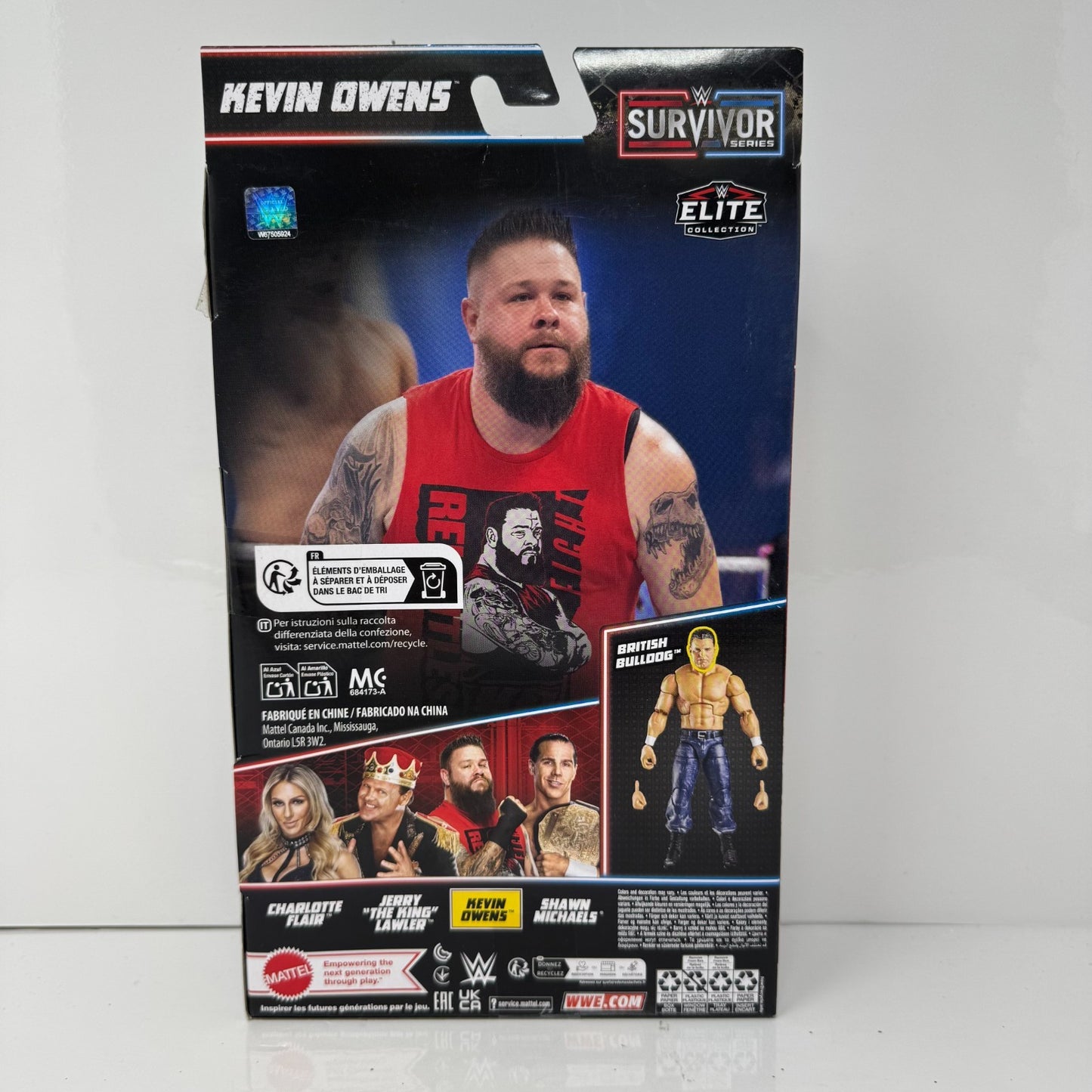 Mattel WWE Elite Collection Survivor Series Kevin Owens Action Figure