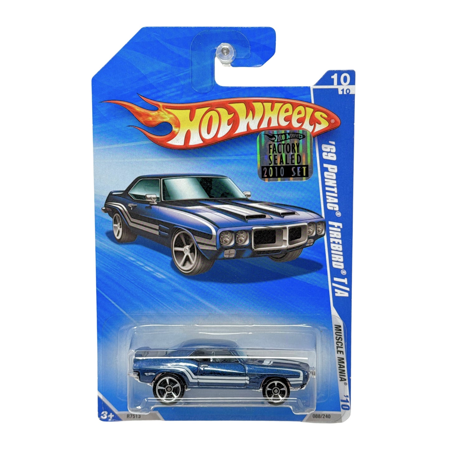 Hot Wheels Muscle Mania 1969 Pontiac Firebird TA 1:64 Diecast Factory Sealed