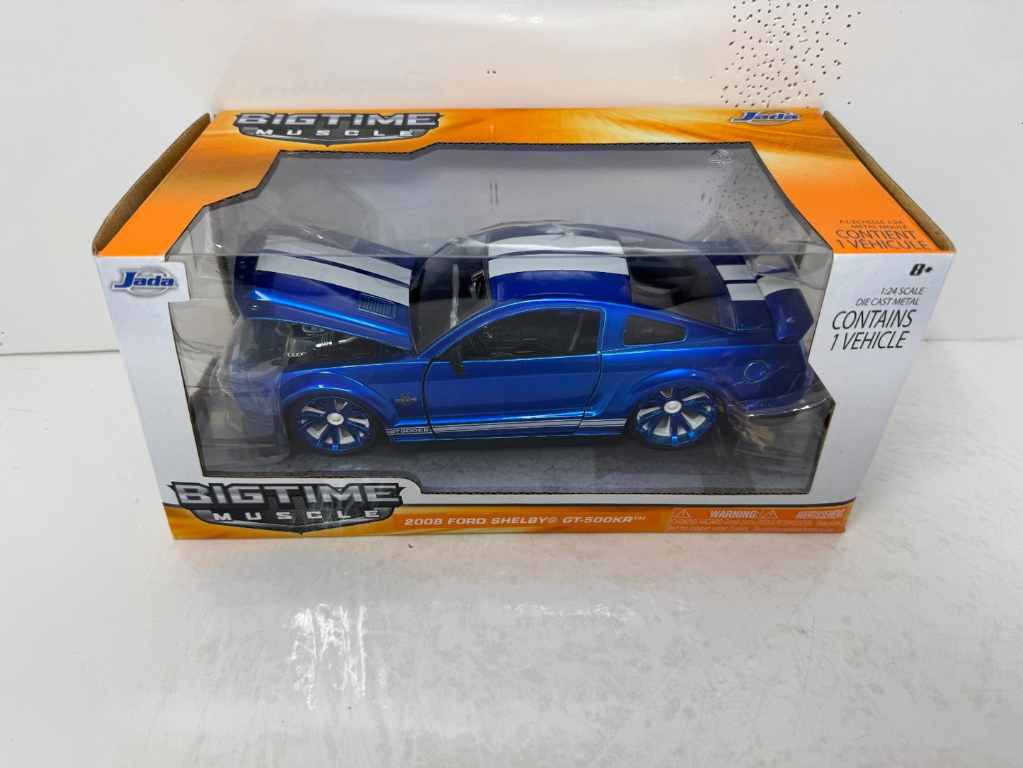 Jada Bigtime Muscle 2008 Ford Shelby GT 500KR 1:24 Diecast