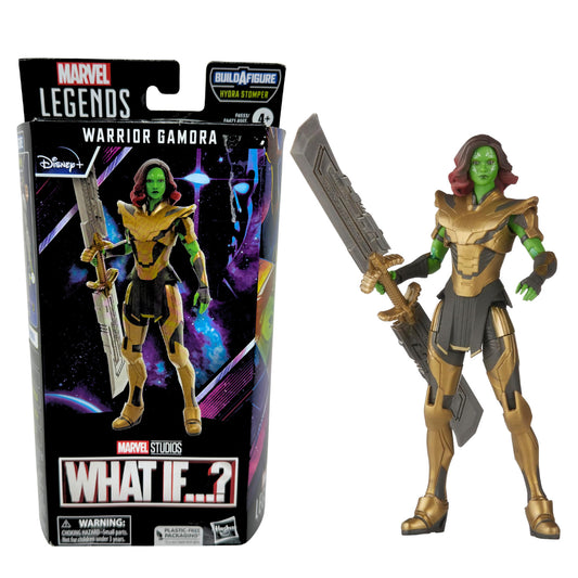 Marvel Legends What If…? Warrior Gamora Action Figure w/ Hydra Stomper BAF Piece