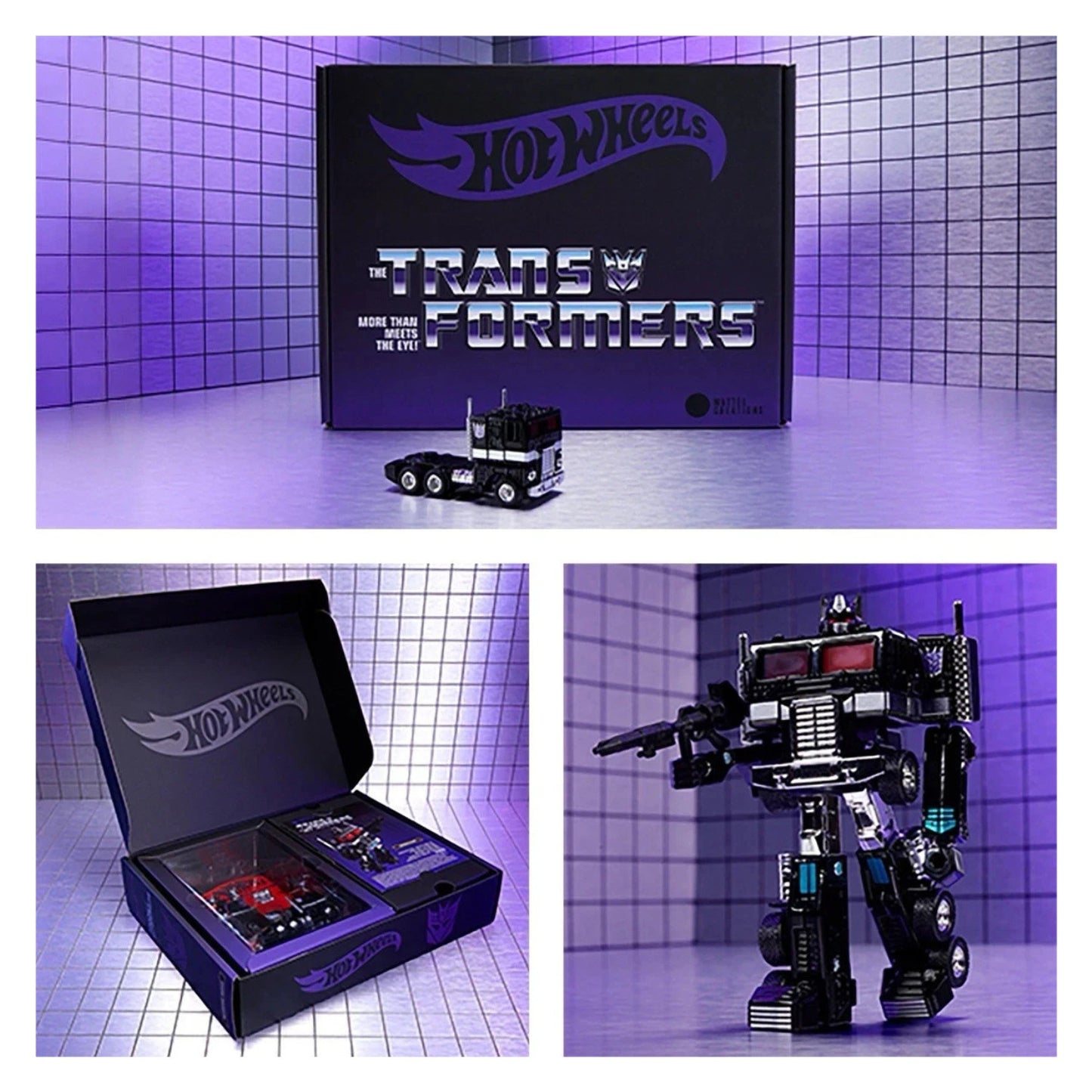 Hot Wheels Transformers Nemesis Prime Mattel Creations Exclusive