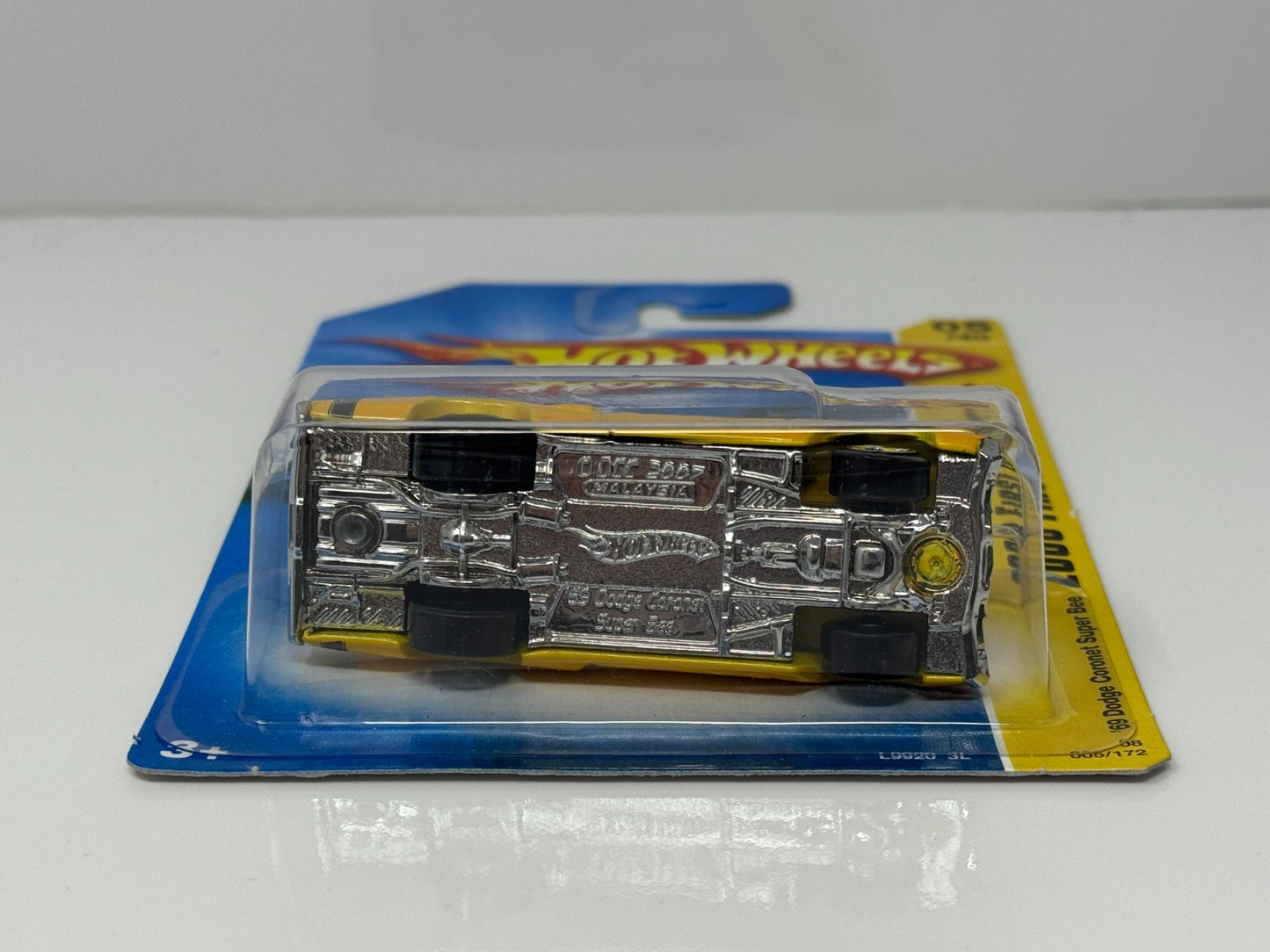 Hot Wheels First Editions 1969 Dodge Coronet Super Bee 1:64 Diecast Yellow