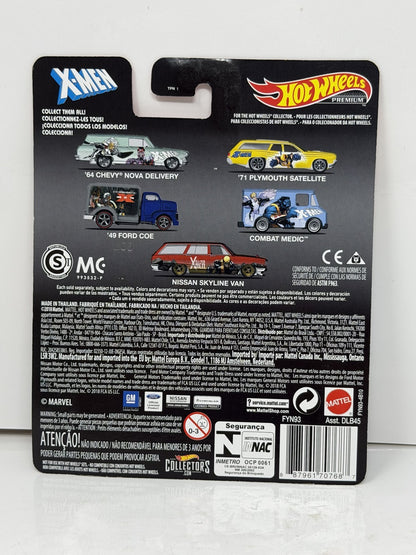 Hot Wheels Premium Marvel X-Men 1964 Chevy Nova Delivery 1:64 Real Riders