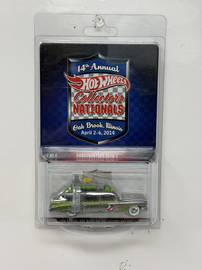 Hot Wheels 2014 Collectors Nationals Ghostbusters Ecto-1 1:64 Diecast 0698/2800