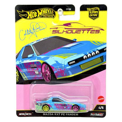 Hot Wheels Premium Silhouettes Mazda RX7 FC Pandem 1:64 Diecast