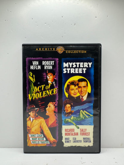 Act of Violence / Mystery Street (DVD) Crime Warner Archive Collection
