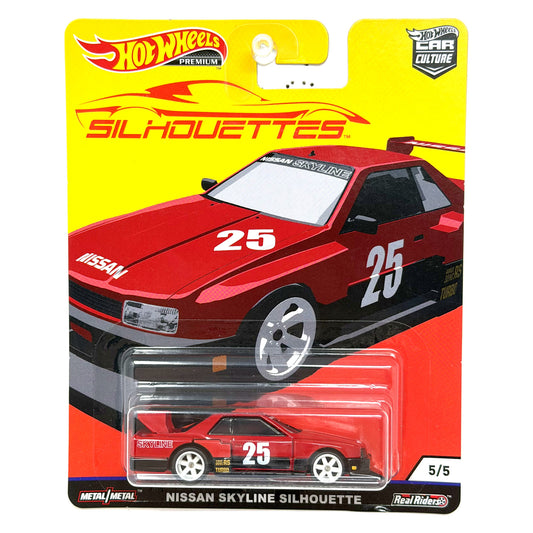 Hot Wheels Premium Silhouettes Nissan Skyline Silhouette 1:64 Diecast V2