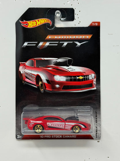 Hot Wheels Camaro Fifty 2010 Chevrolet Pro Stock Camaro 1:64 Diecast