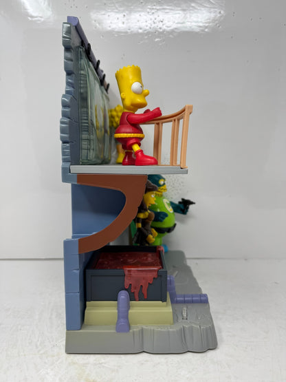 Simpsons World of Springfield Treehouse of Horror 4 Underground Lair Playmates