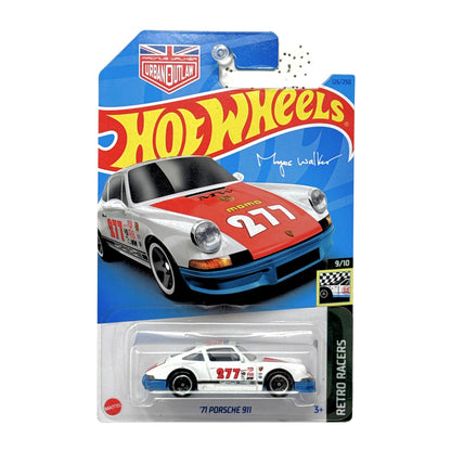 Hot Wheels Retro Racers 1971 Porsche 911 1:64 Diecast
