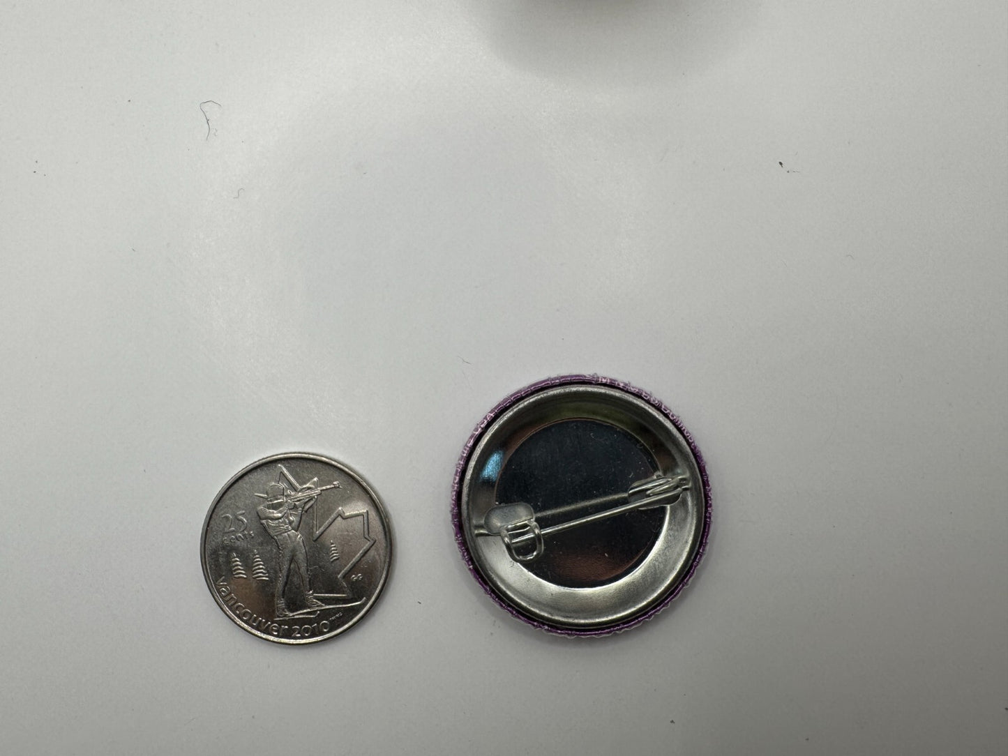 DC The Joker Just Crazy Pin-back Button UDT1