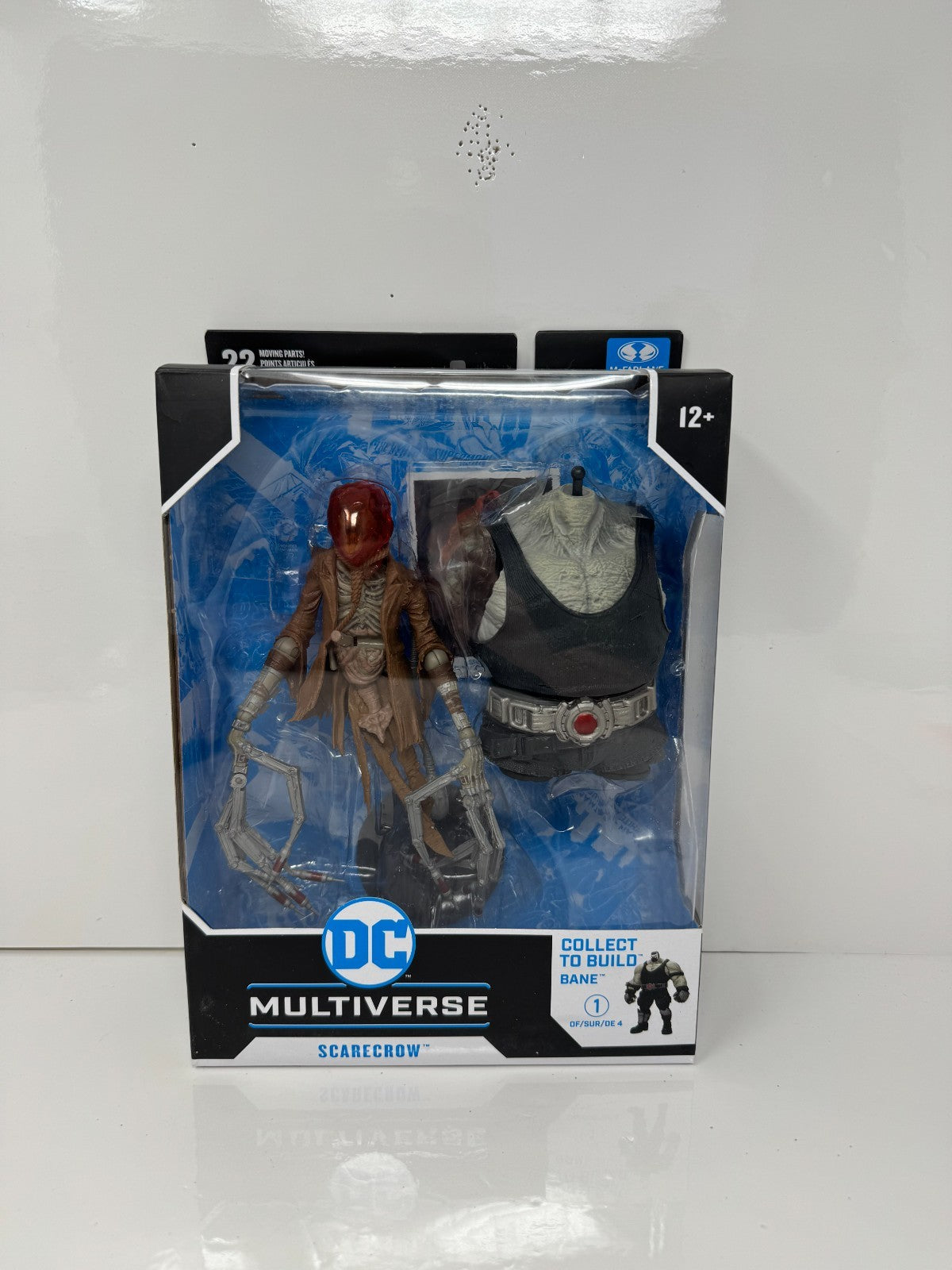 McFarlane DC Multiverse Last Knight Scarecrow Figure w/ Bane BAF