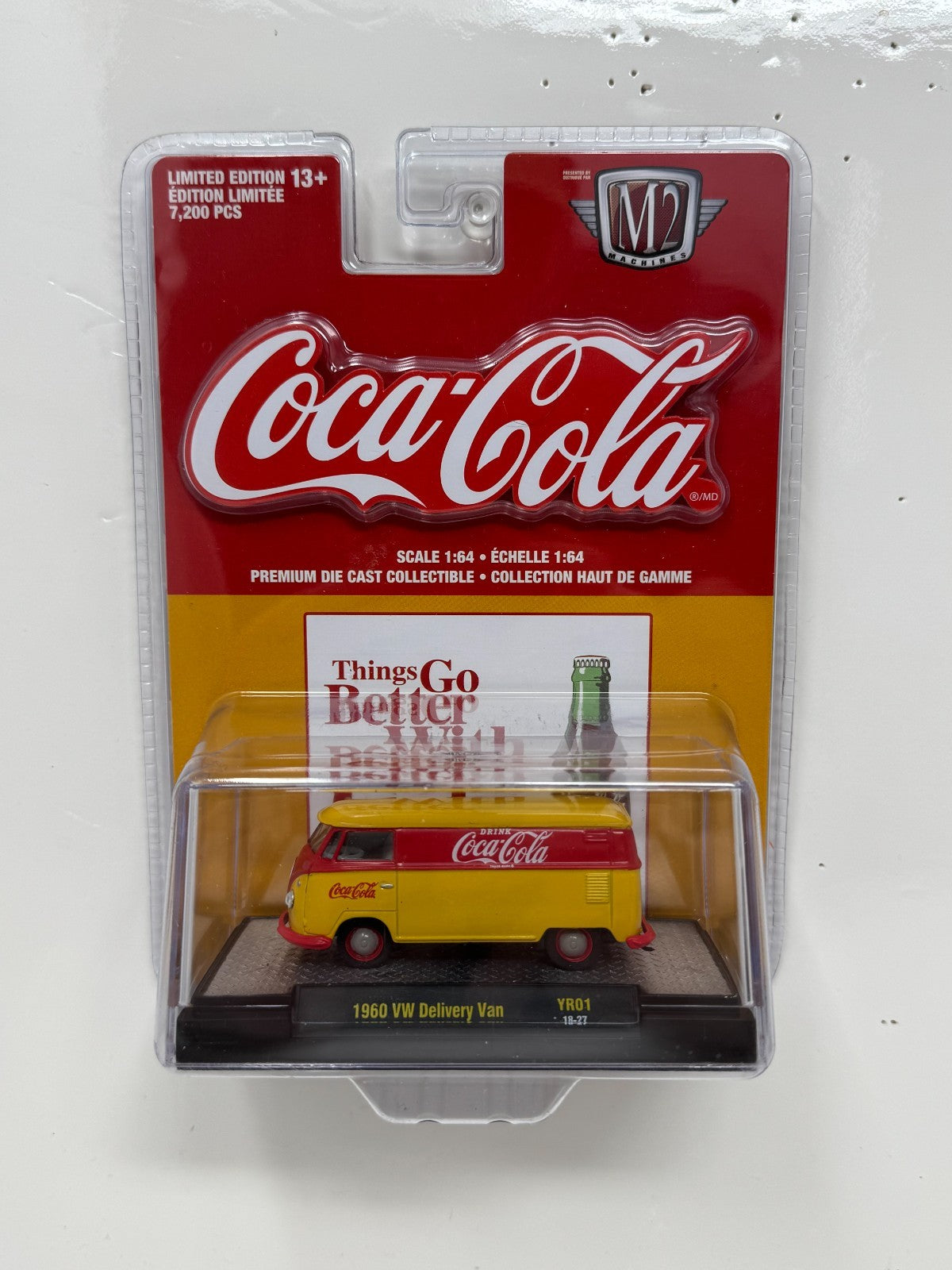 M2 Machines Coca-Cola 1960 Volkswagen Delivery Van 1:64 Diecast